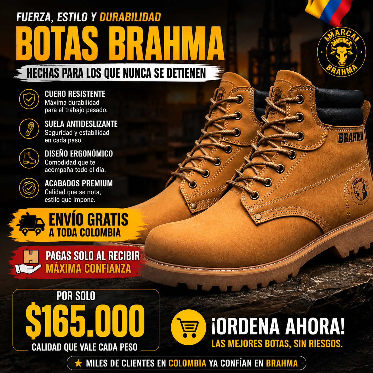 Bota Brahma Todo Terreno