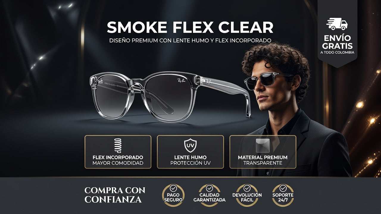 Flex Smoke Clear – Privacidad, Estilo y Tecnología